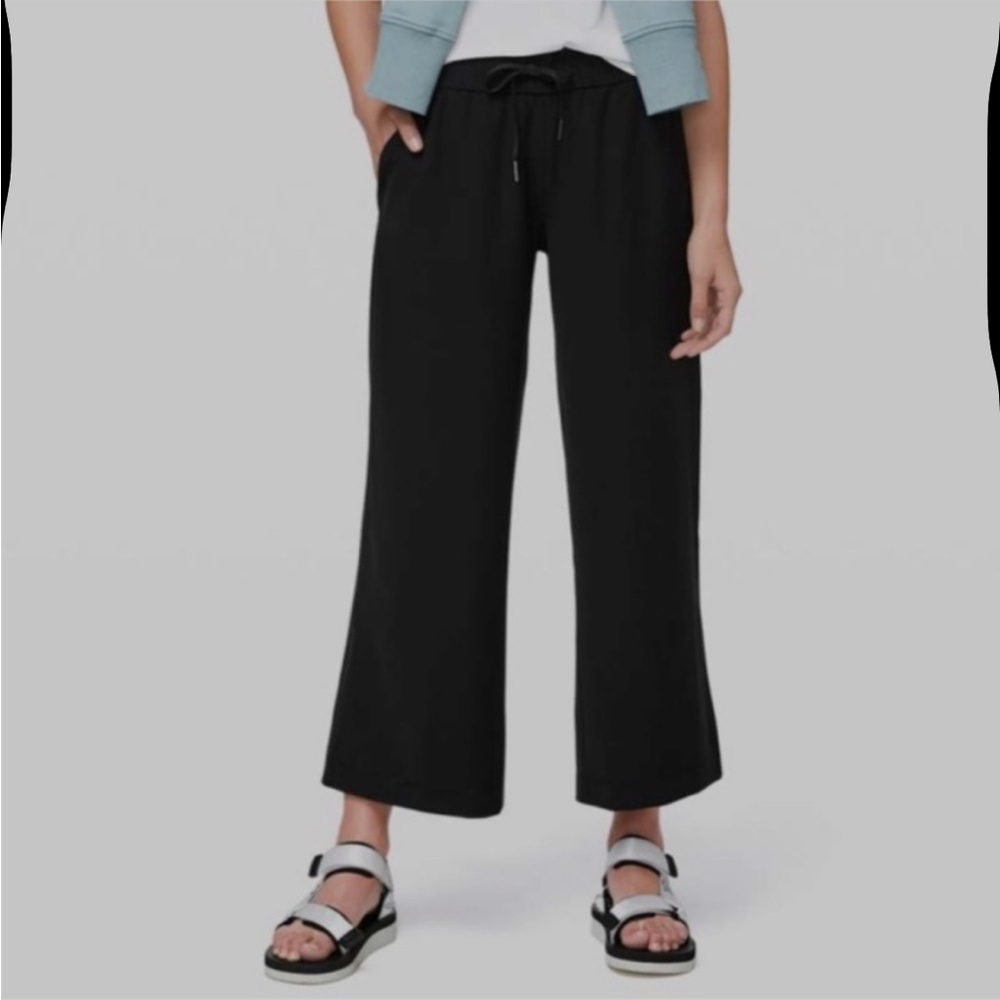lululemon athletica Black Wide Leg Pants